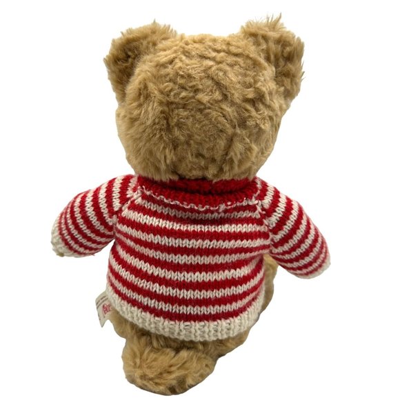 Teddy Bear Tan Brown Eyes Stars Stripes Shirt Gina Stuffed Animal Plush Toy - Picture 5 of 10